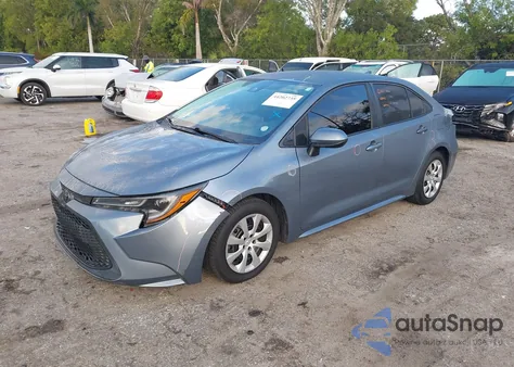 2021 Toyota Corolla Le z USA, uszkodzony, nr VIN 5YFEPMAE7MP177241